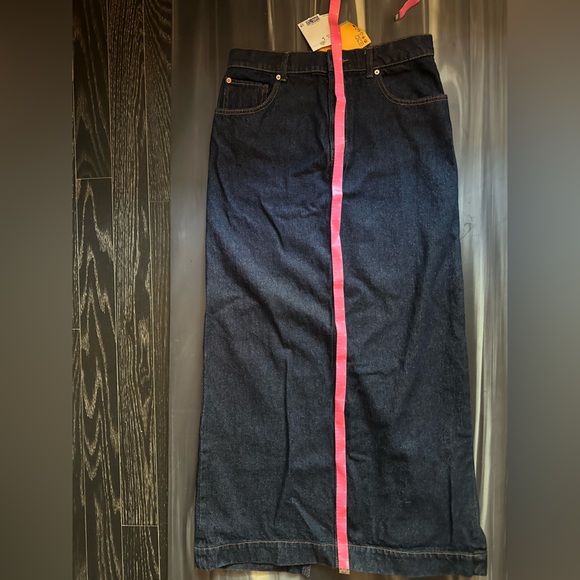 Denim maxi skirt - Picture 6 of 7